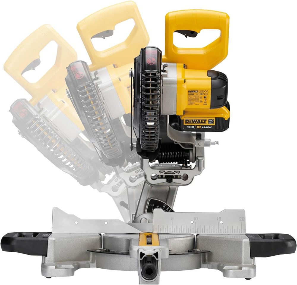 DEWALT aku preklopna pila DCS365N-XJ 18V bez baterije - Image 2