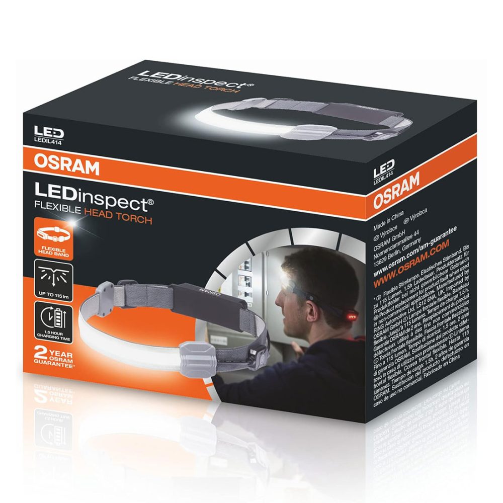 OSRAM svjetiljka LED fleksibilna naglavna, punjiva LEDIL414-OSR - Image 6