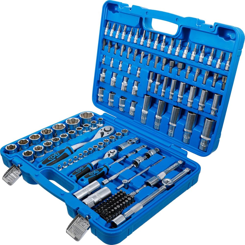 BGS set nasadnih Super Lock ključeva i bitova 1/4"+ 1/2"+ 1/2" 150 dj. 74518 - Image 3