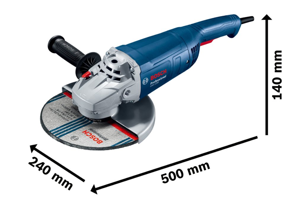 BOSCH kutna brusilica GWS 2200 230 mm - Image 7