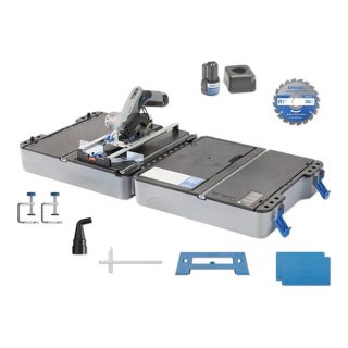 DREMEL aku kružna pila Compact Saw 12V 2,0Ah s postoljem