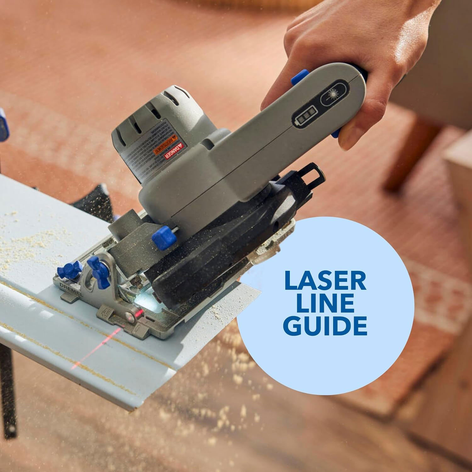 DREMEL aku kružna pila Compact Saw 12V 2,0Ah + GRATIS baterija 12V 3,0Ah - Slika 2