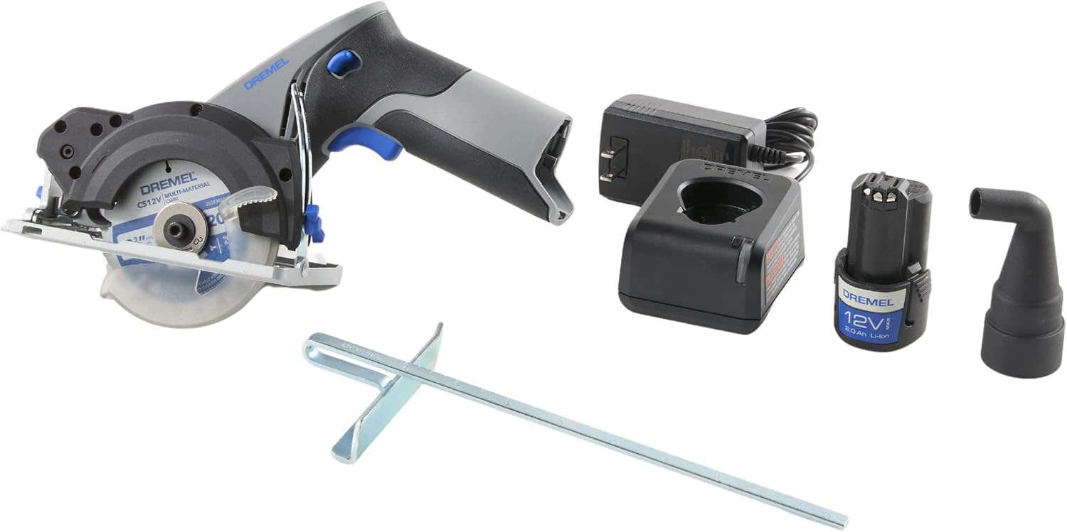 DREMEL aku kružna pila Compact Saw 12V 2,0Ah + GRATIS baterija 12V 3,0Ah - Slika 5