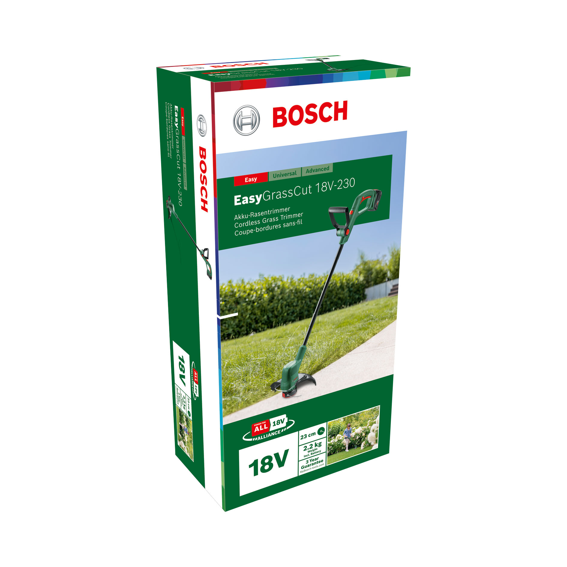 BOSCH aku trimer za travu EasyGrassCut 18V-230 18V bez baterije - Slika 2
