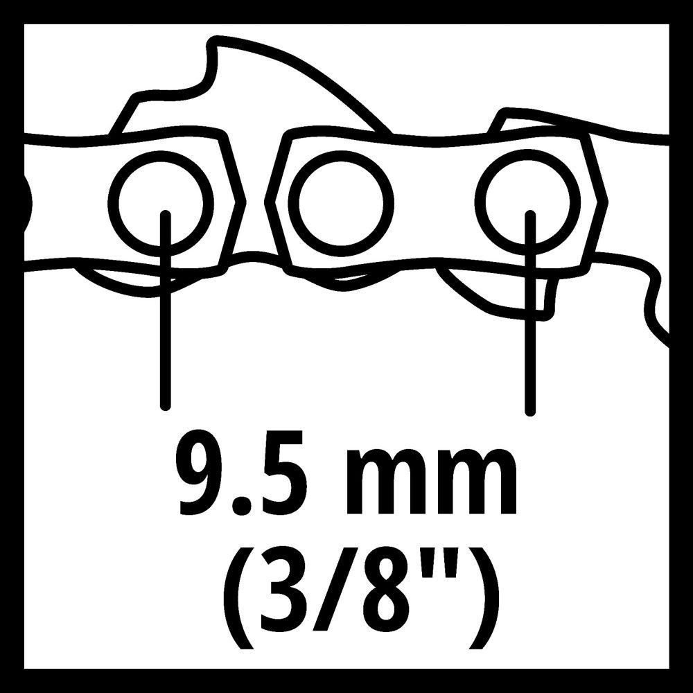 EINHELL rezervni lanac 25 cm, 1,1 40T 3/8, za GE-LC 18/25 Li - Image 2
