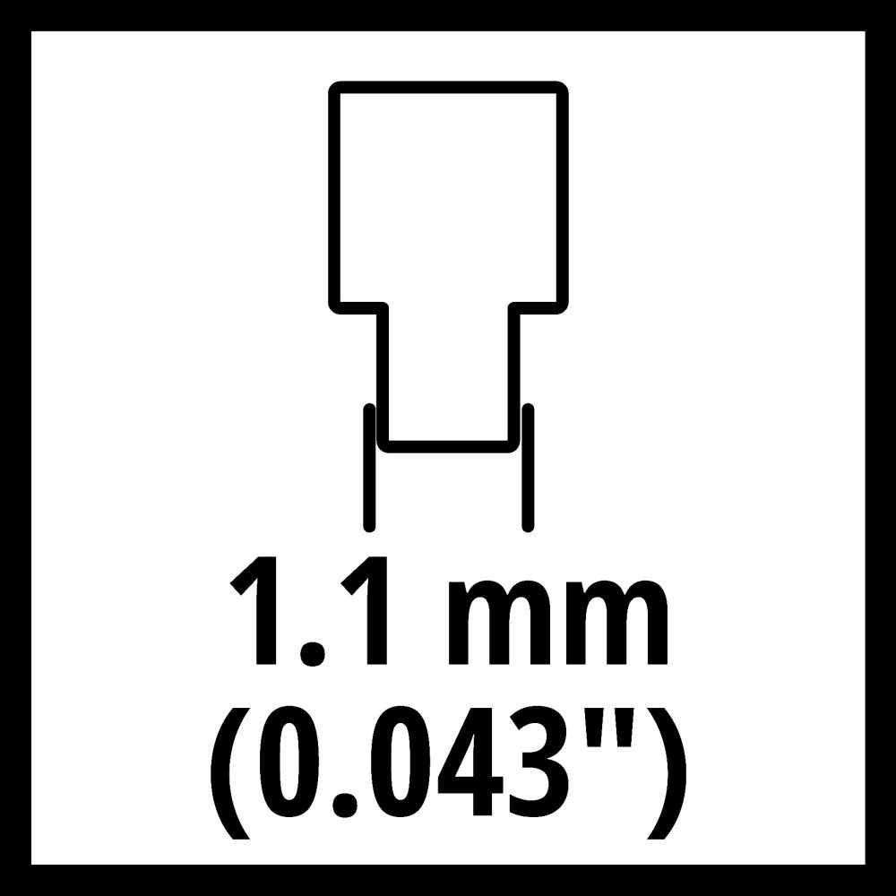 EINHELL rezervni lanac 25 cm, 1,1 40T 3/8, za GE-LC 18/25 Li - Image 4