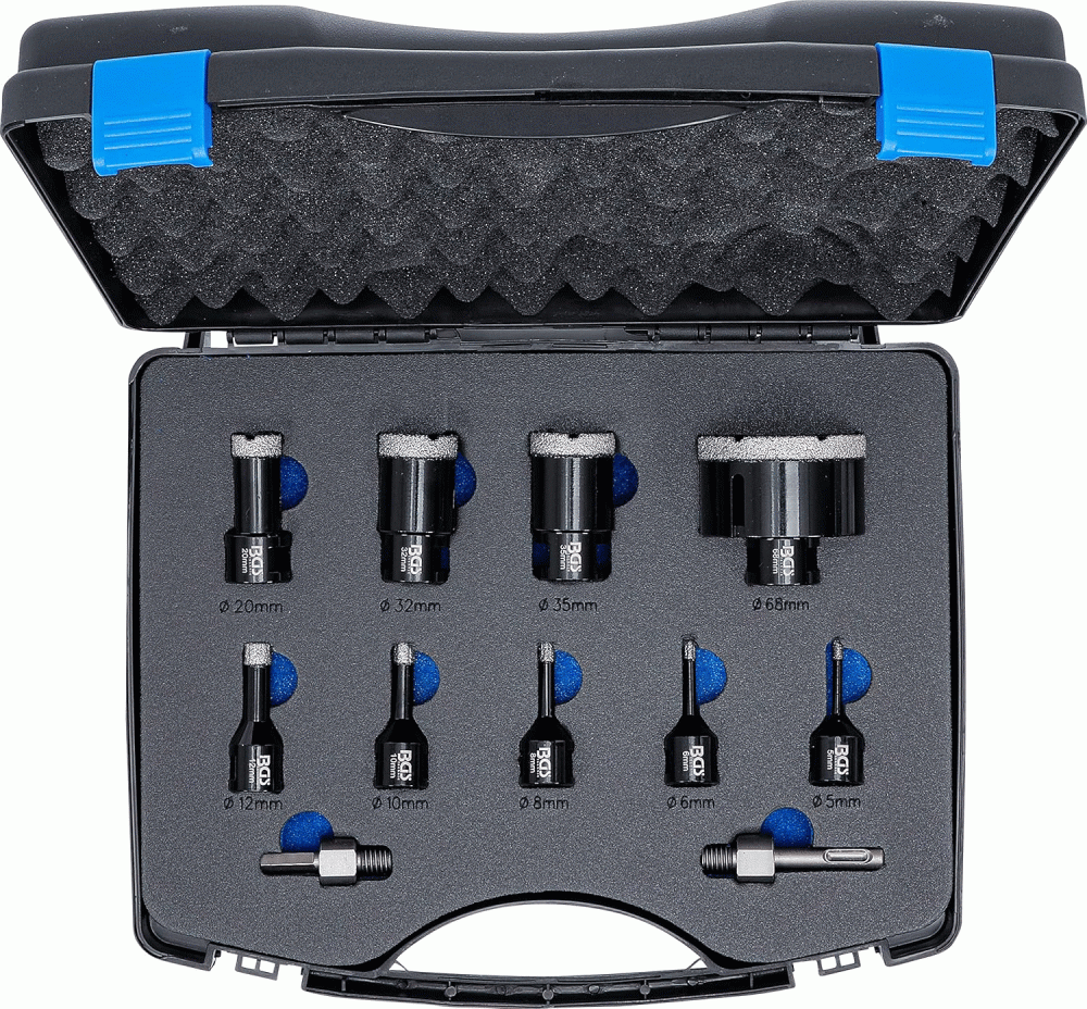 BGS set dijamantnih kruna za bušenje 5-68 mm 11 dj. 74276 - Image 2