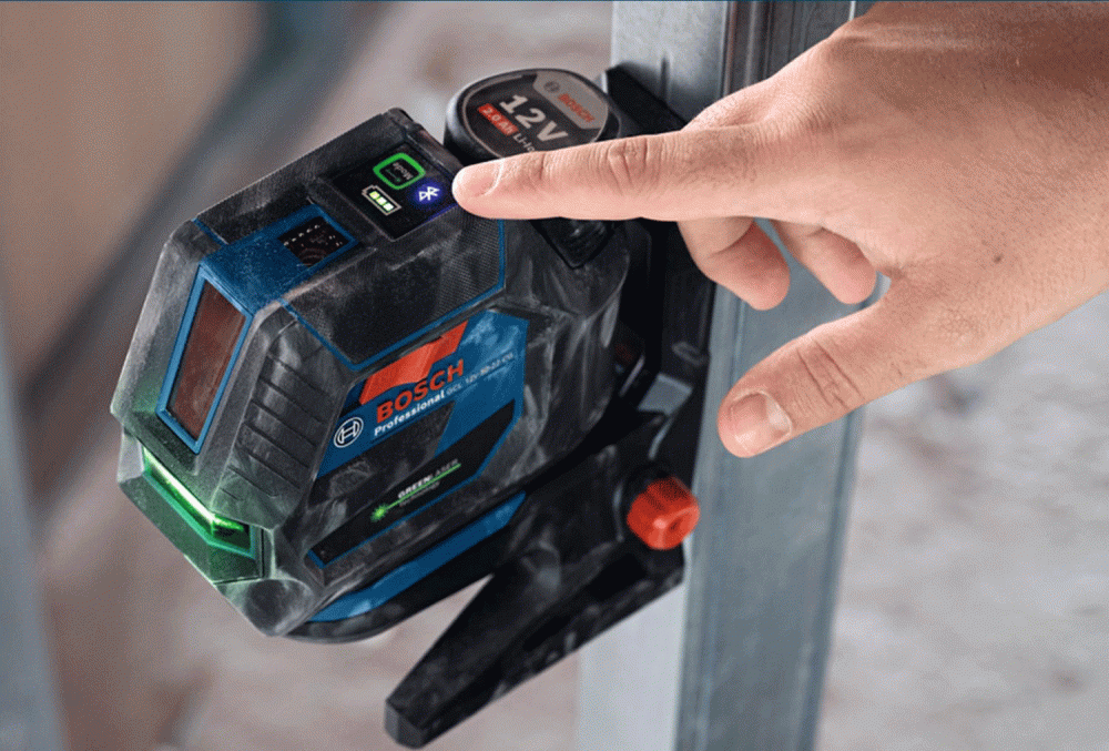 BOSCH križni laserski nivelir GCL 12V-50-22 CG 12V 2,0Ah L-Boxx - Image 2