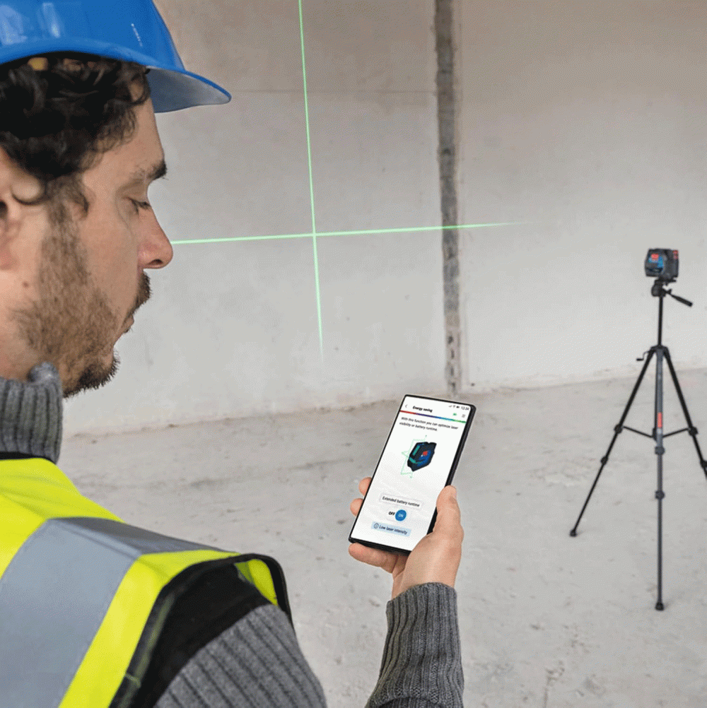 BOSCH križni laserski nivelir GCL 12V-50-22 CG 12V 2,0Ah L-Boxx - Image 3