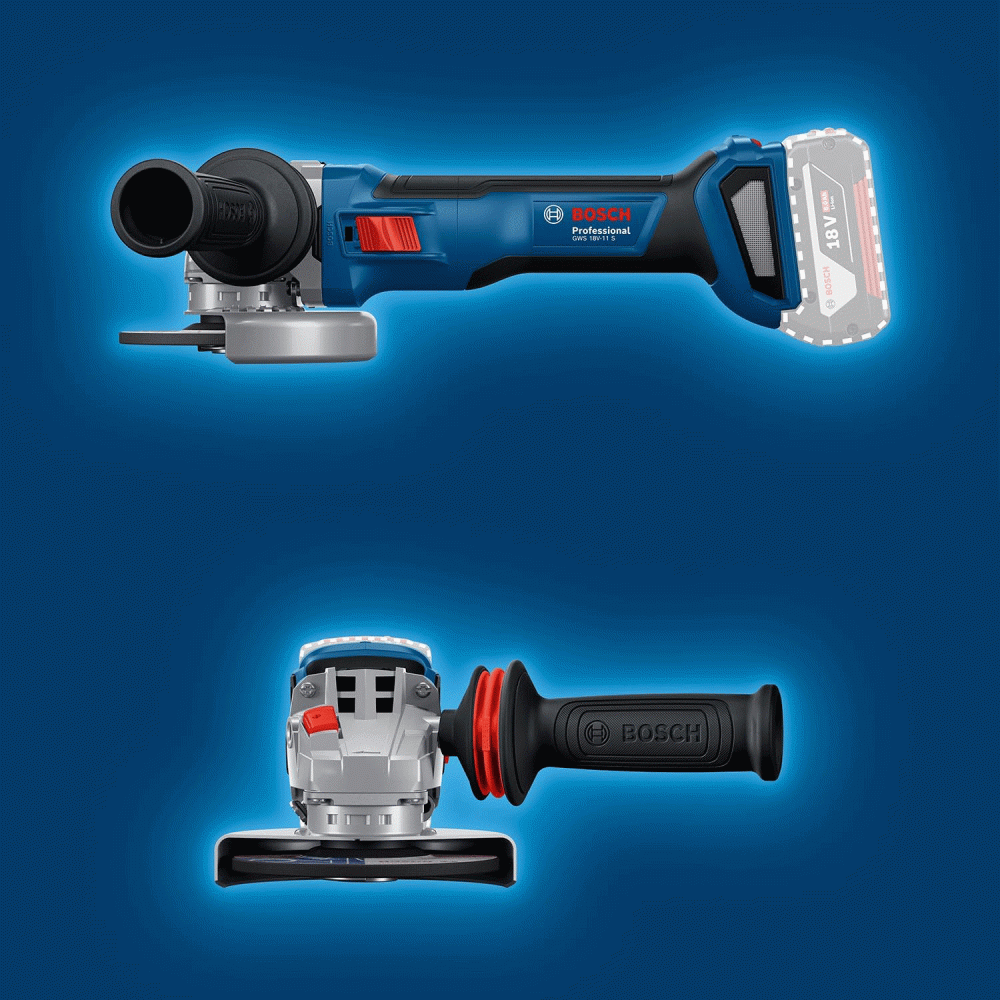 BOSCH aku kutna brusilica GWS 18V-11 S 18V bez baterije L-Boxx - Image 3