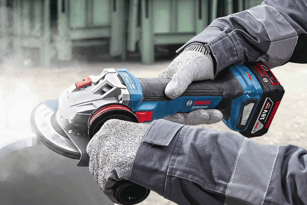 BOSCH aku kutna brusilica GWS 18V-11 18V bez baterije L-Boxx - Image 3