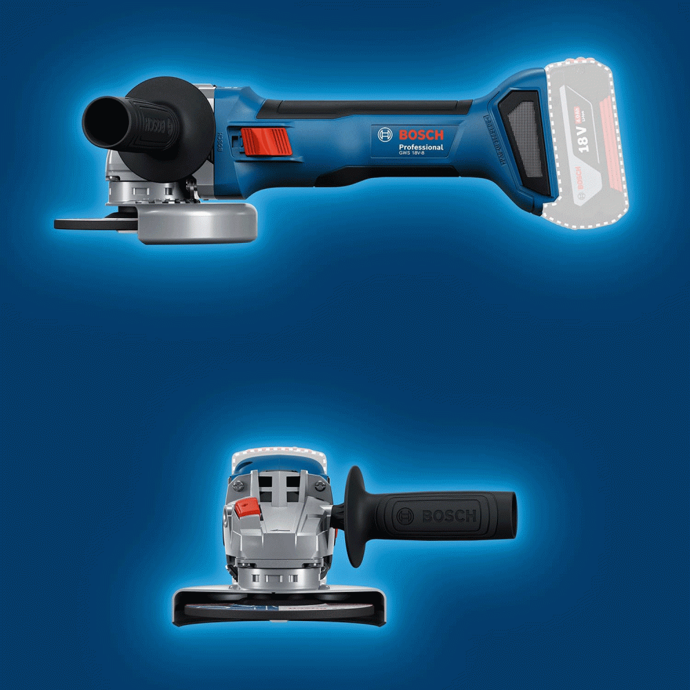 BOSCH aku kutna brusilica GWS 18V-8 18V 2xAku 5,0Ah L-Boxx - Image 3