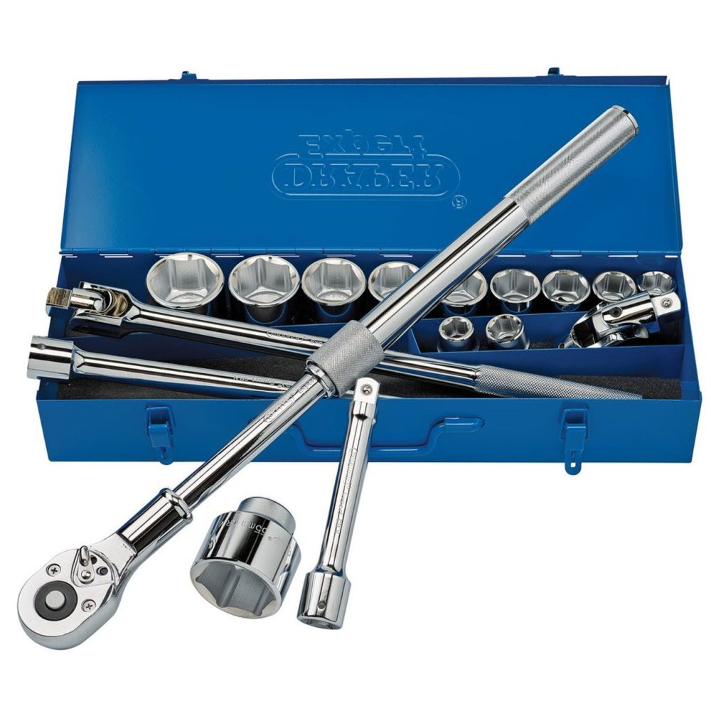 DRAPER set nasadnih ključeva 3/4'' 19-55 mm 17 dj. 16486-DRP - Image 2