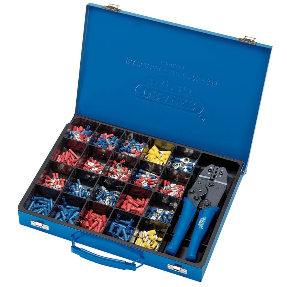 DRAPER set kliješta za krimpanje stopica 220 mm 590 dj. 56383-DRP - Image 2