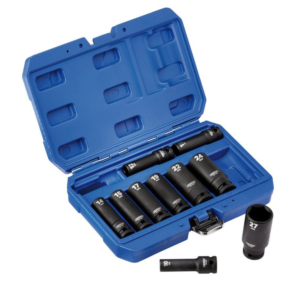 DRAPER set nasadnih udarnih ključeva 1/2'' 10-27 mm 10 dj. 83096-DRP - Image 2