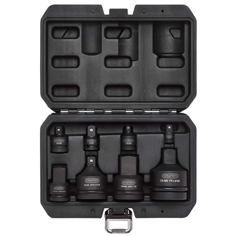 DRAPER set udarnih adaptera 1/4-1'' 8 dj. 83271-DRP - Image 2