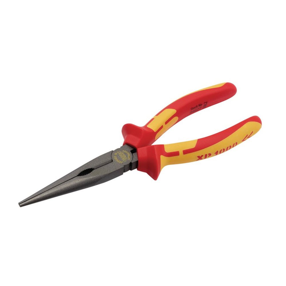 DRAPER kliješta šiljasta poluokrugla 200 mm VDE 94627-DRP - Image 2