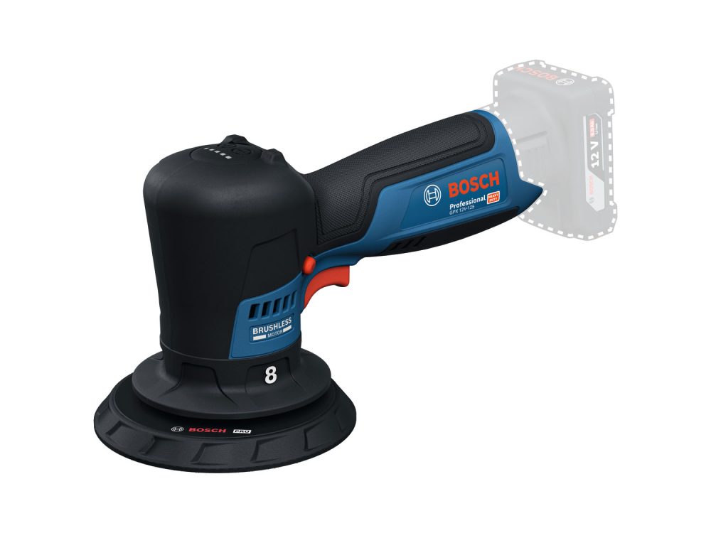 BOSCH aku brusilica za poliranje GPX 12V-125 12V bez baterije - Image 2