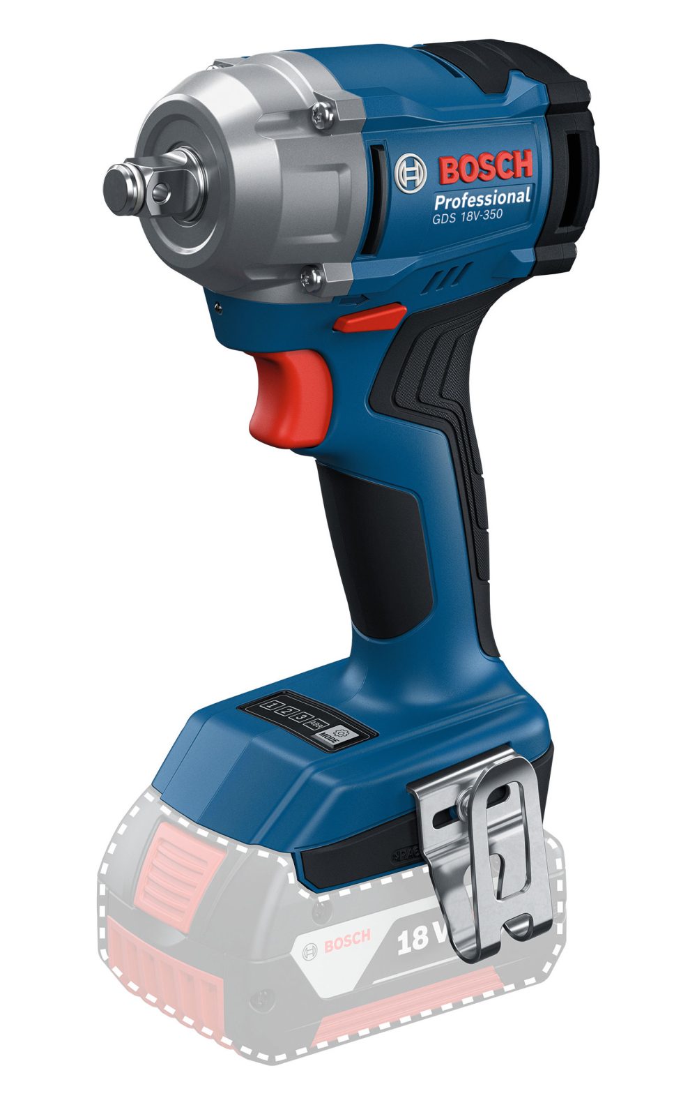 BOSCH aku udarni odvijač 18V-350 2xAku 18V 4,0Ah L-Boxx - Image 2