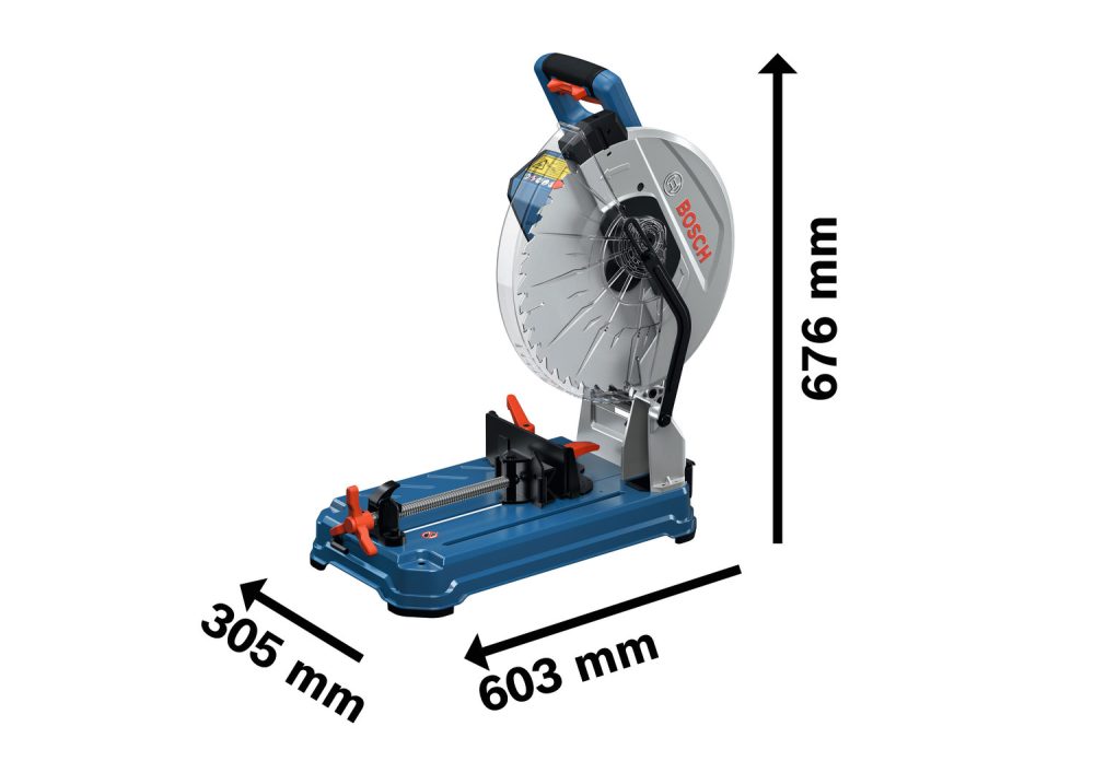 BOSCH aku pila za metal GCD 18V-355 18V bez baterije - Image 2