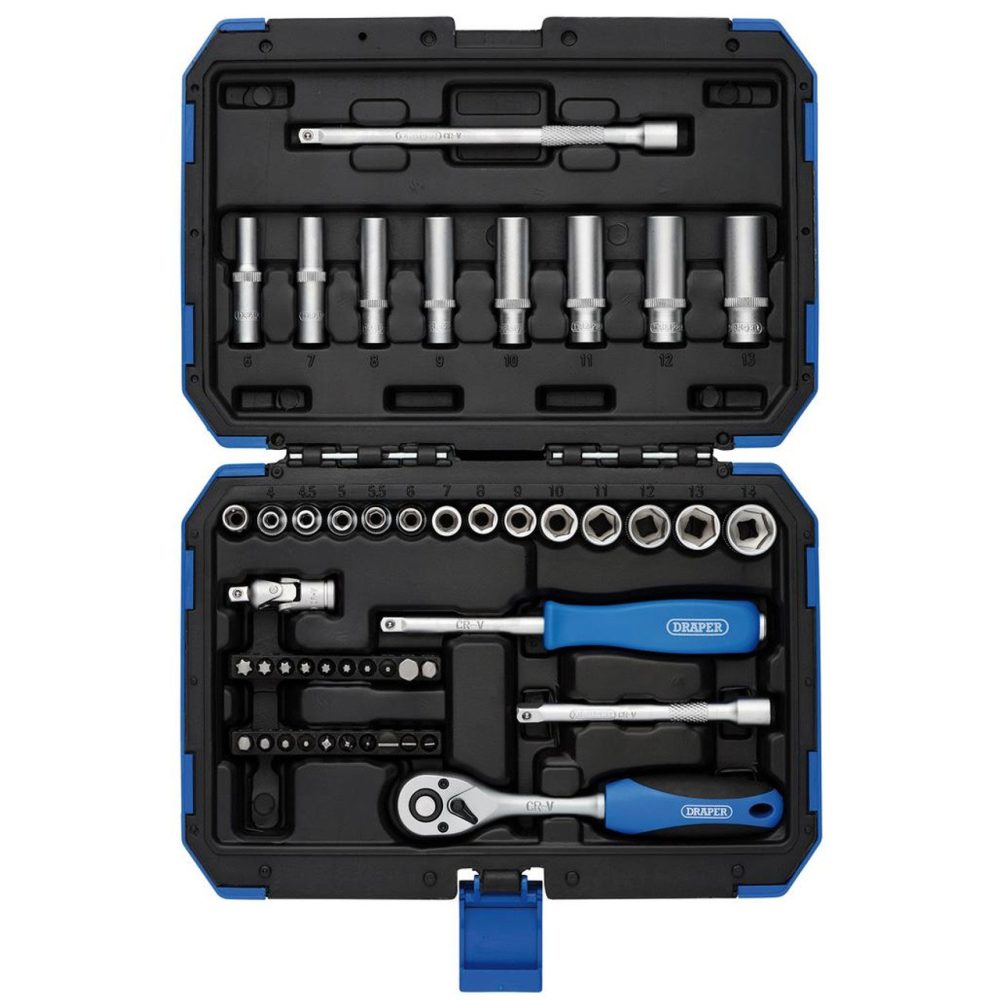 DRAPER set nasadnih ključeva 1/4'' 4-14 mm 47 dj. 16355-DRP - Image 3