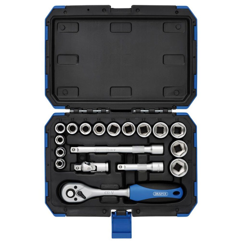 DRAPER set nasadnih ključeva 3/8'' 8-22 mm 18 dj. 16359-DRP - Image 3