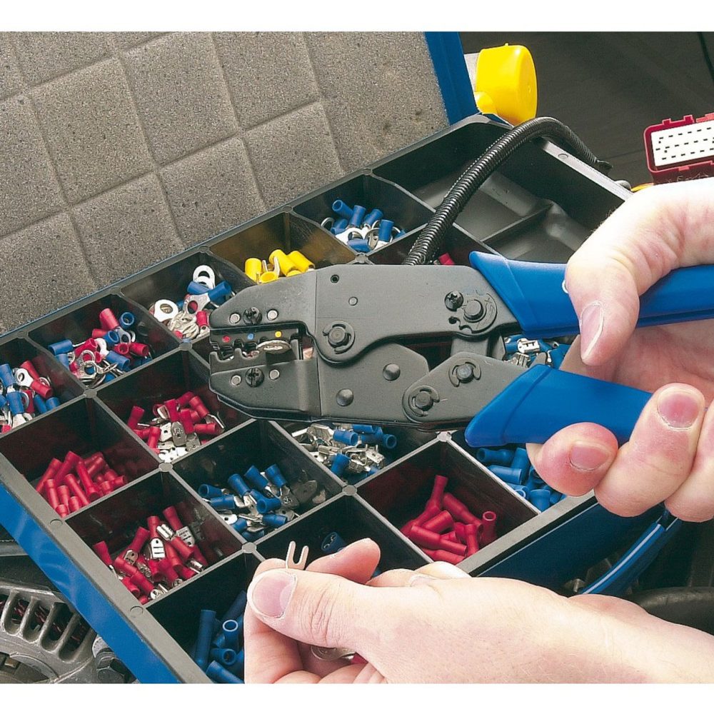 DRAPER set kliješta za krimpanje stopica 220 mm 590 dj. 56383-DRP - Image 3