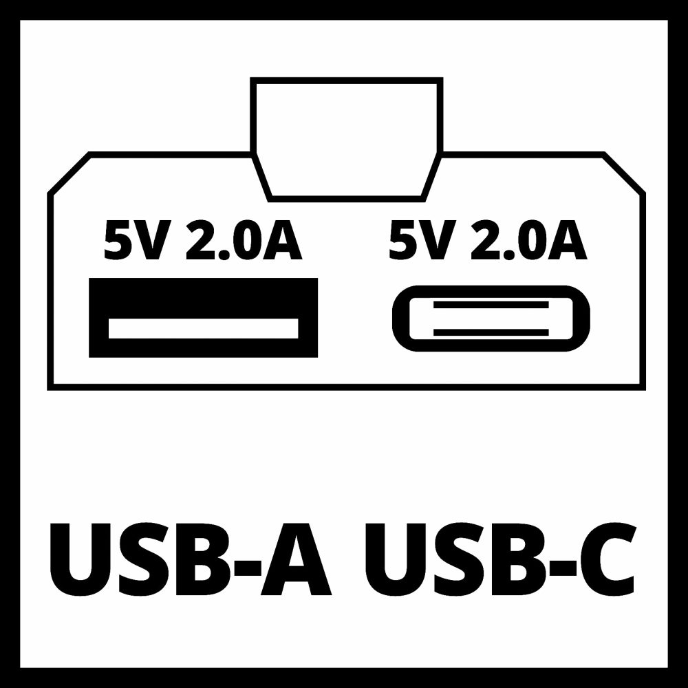 EINHELL prijenosni adapter TE-CP 18 Li USB A/C PXC 18V bez baterije - Image 5