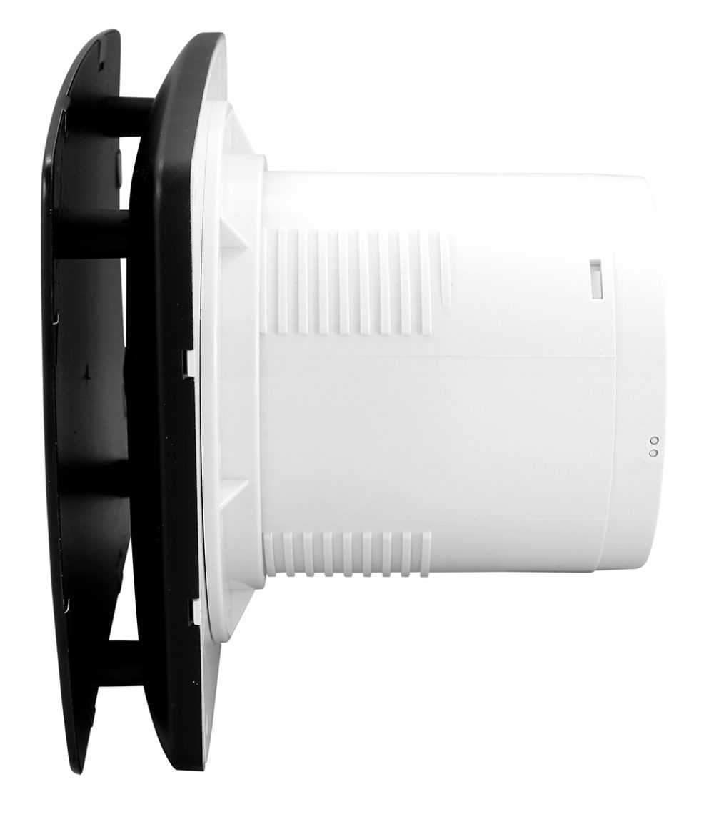 COMMEL ventilator 12W 100 mm s kugličnim ležajem i odgodom gašenja crni 420-204 - Image 2