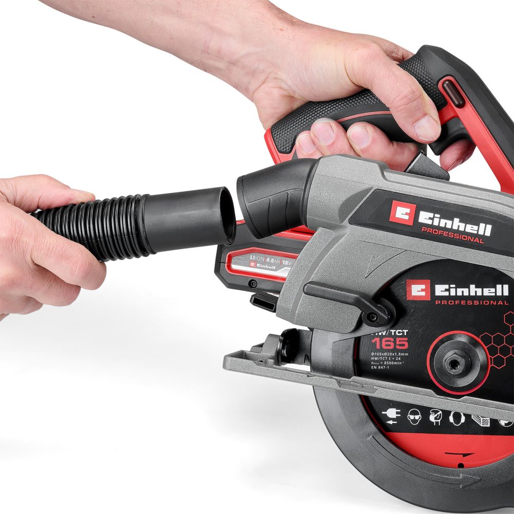 EINHELL aku ručna kružna pila TP-CS 18/165 Li BL PXC 18V bez baterije - Image 3