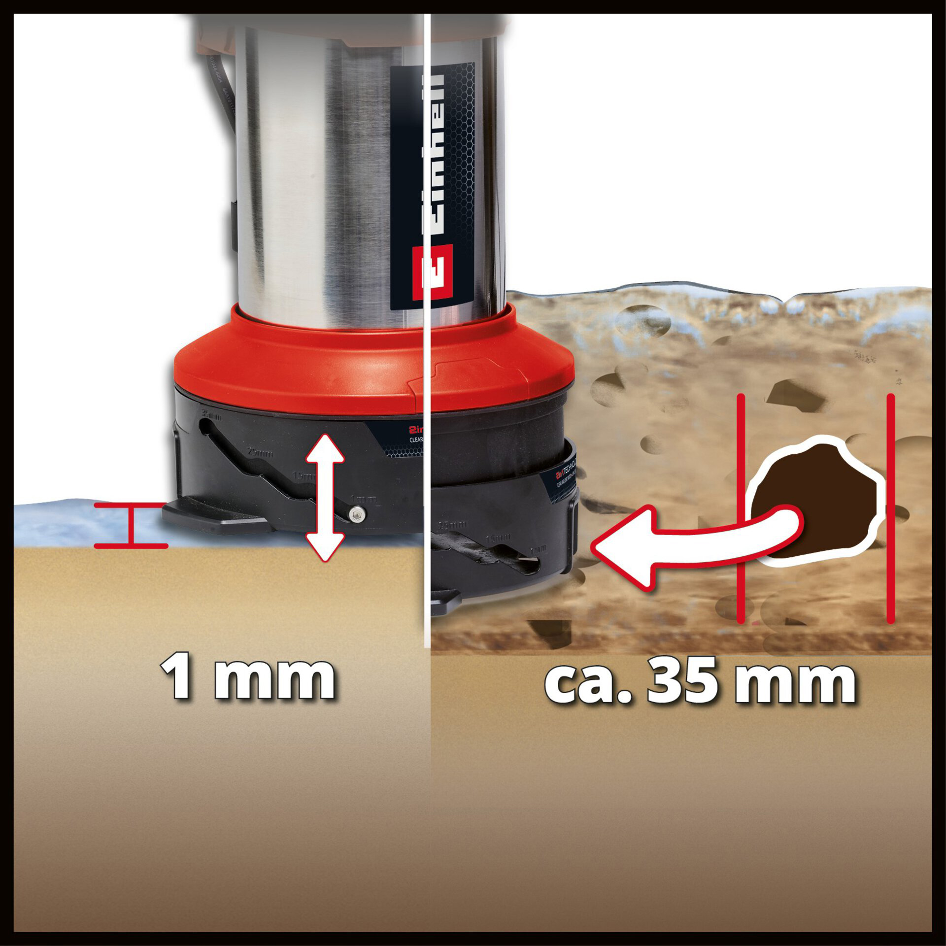 EINHELL potopna pumpa za nečistu vodu GE-DP 7535 N LL ECO set - Slika 5