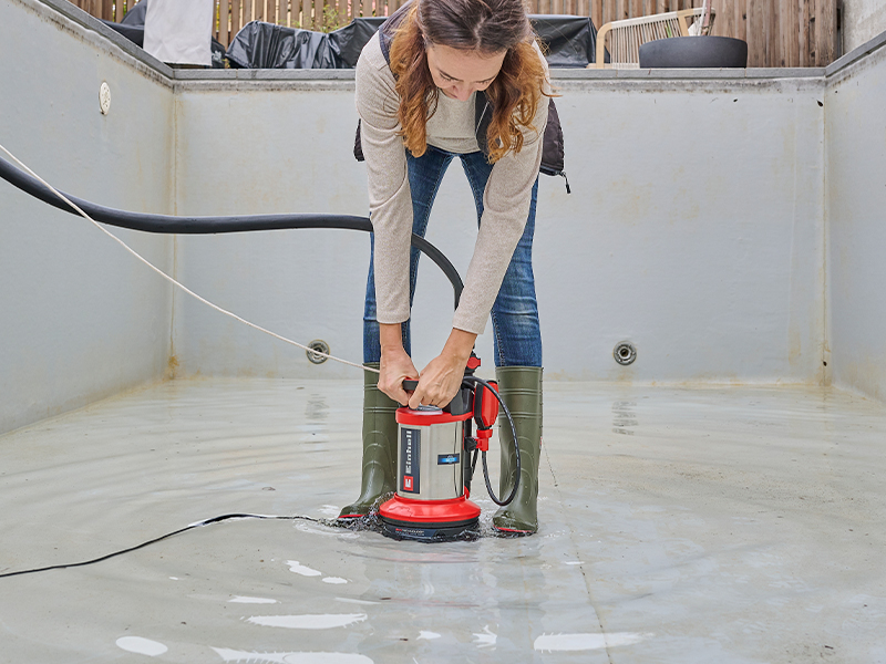 EINHELL potopna pumpa za nečistu vodu GE-DP 7535 N LL ECO set - Slika 6