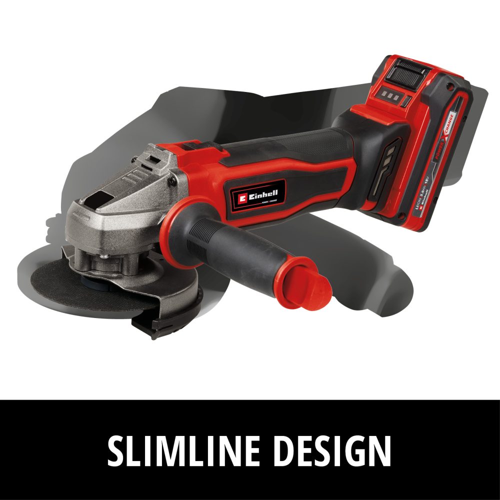EINHELL aku kutna brusilica TE-AG 18/125-2 Li PXC 18V bez baterije - Image 7