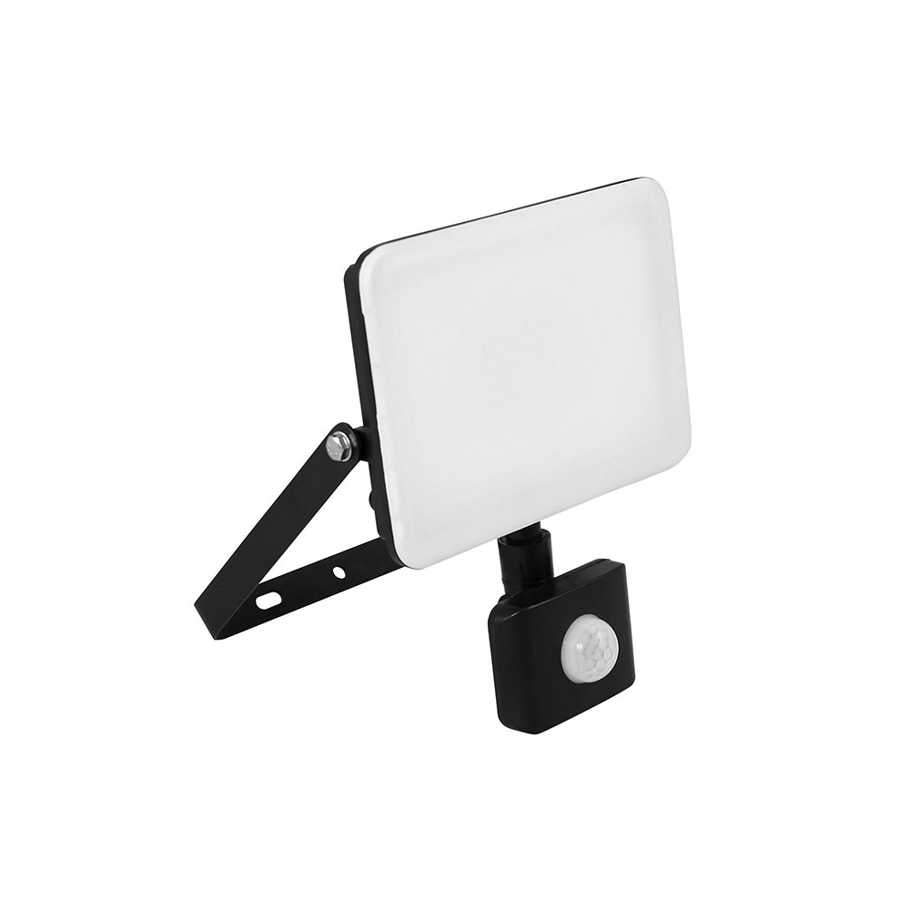 COMMEL LED reflektor 30W 4000K 3200lm detektor pokreta crni 307-233