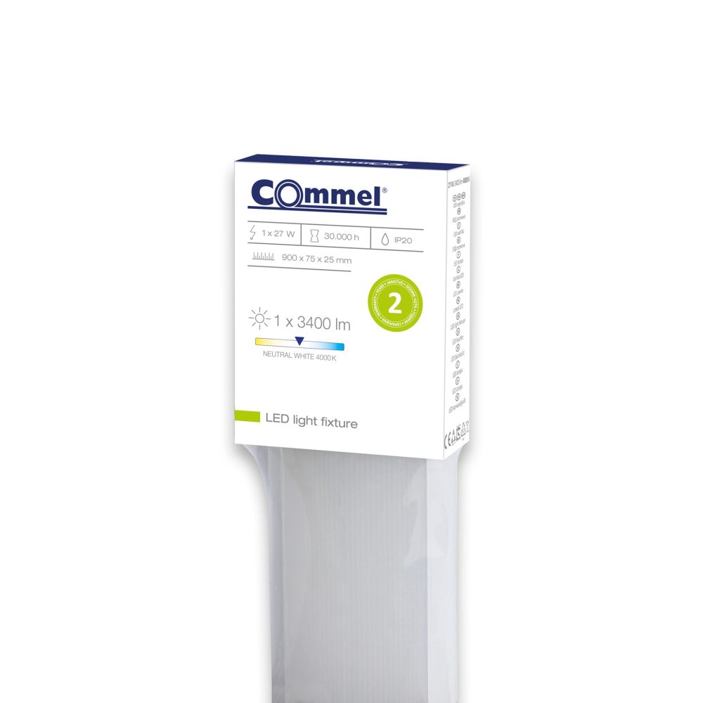 COMMEL LED svjetiljka 27W 4000K 3400lm bijela 406-263 - Image 2