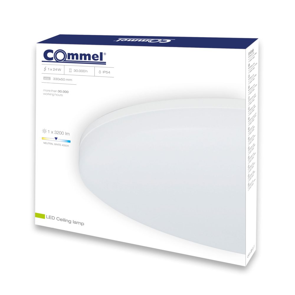 COMMEL LED plafonjera 24W, 4000K, 3200lm 407-103 - Image 2