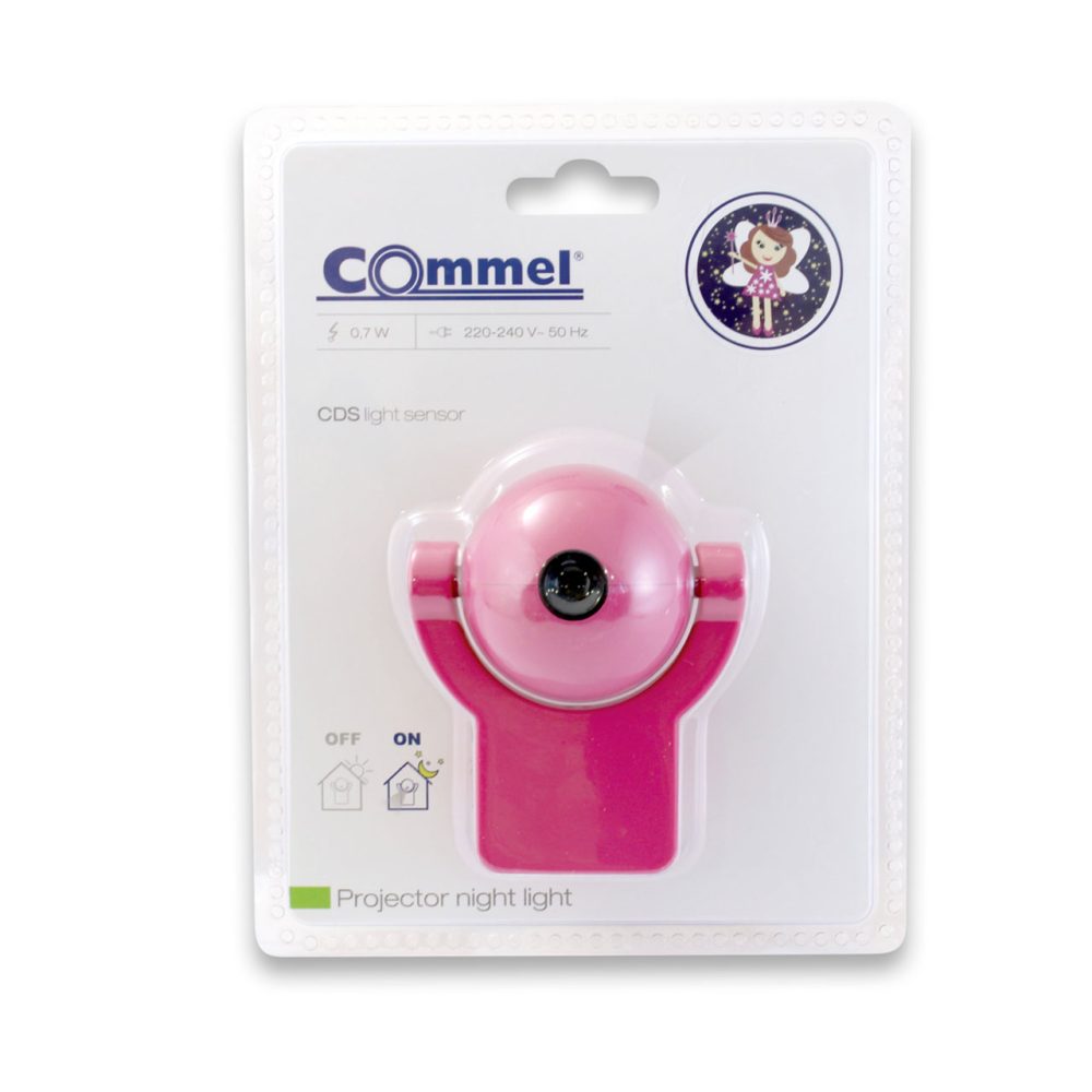 COMMEL noćno svjetlo-projektor s motivom  0,7W rozi 390-203 - Image 3