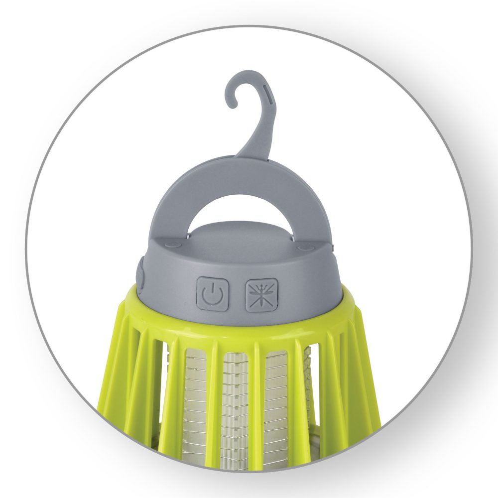 COMMEL LED prenosiva svjetiljka s mrežom za hvatanje komaraca 180lm zelena 401-711 - Image 3