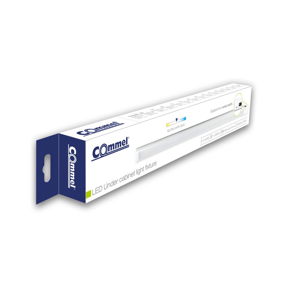 COMMEL LED svjetiljka 5,5W 4000K 550lm detektor pokreta bijela 406-502 - Image 3