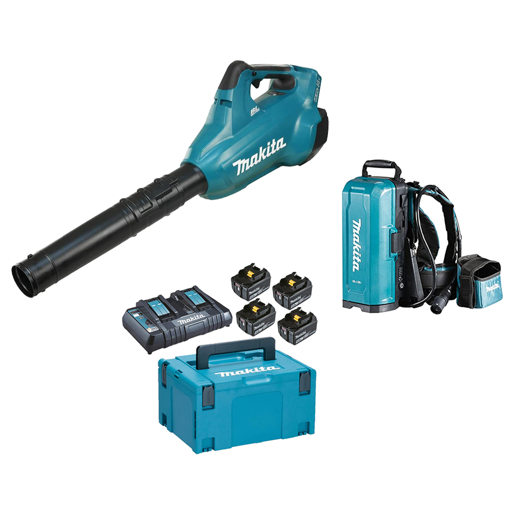 MAKITA aku puhalo za lišće DUB362Z 4xAku 18+18V 5,0Ah