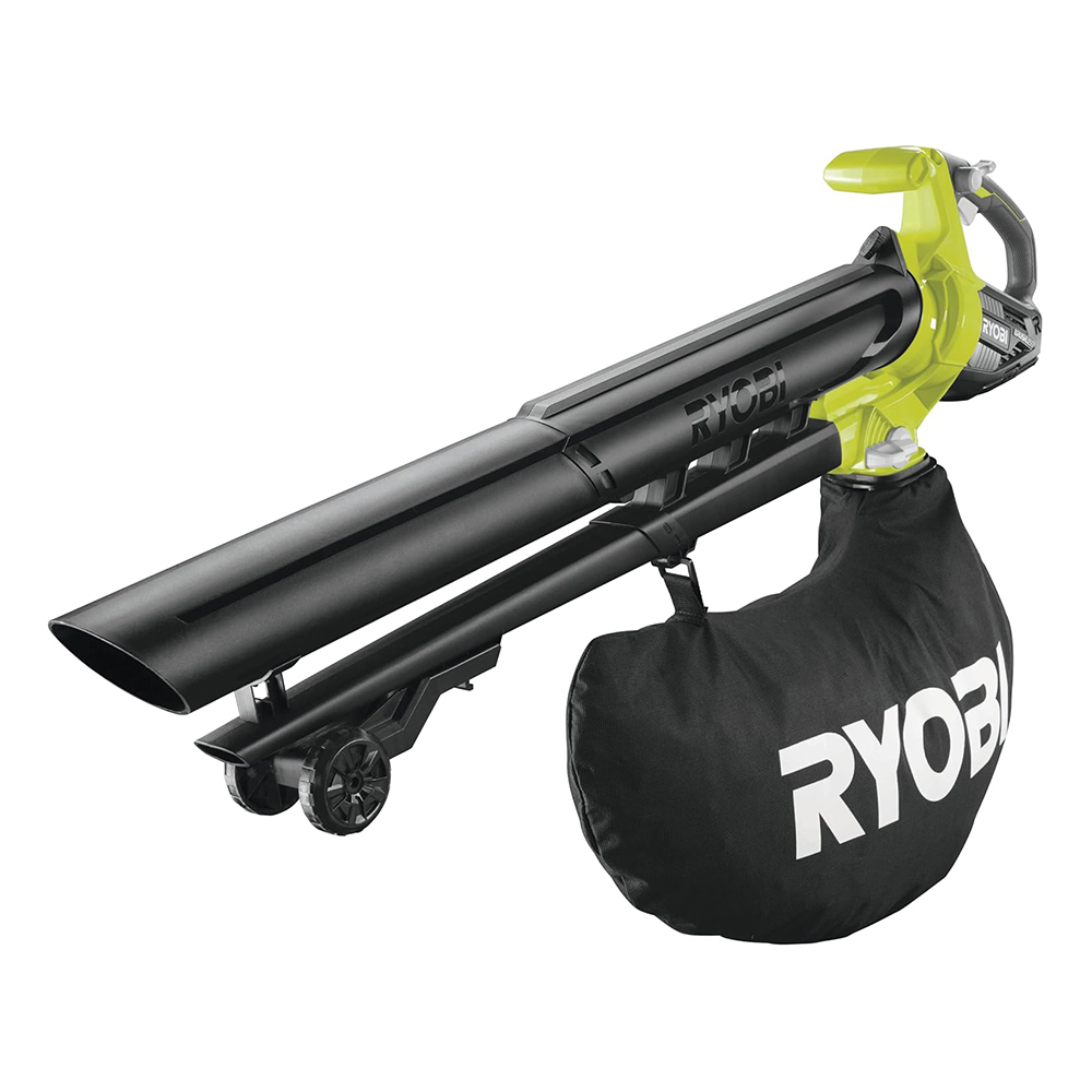 RYOBI aku usisavač-puhalo-drobilica za lišće OBV18 18V ONE+ bez baterije
