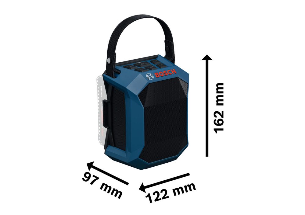 BOSCH aku bluetooth zvučnik GPB 18V-1 C 18V bez baterije - Image 2