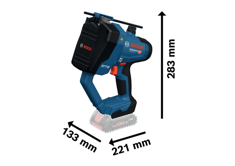 BOSCH aku rezač navojne šipke GGC 18V-12 18V bez baterije - Image 2