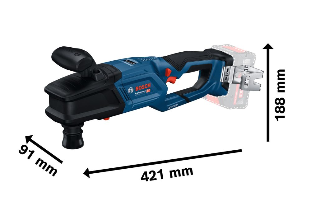 BOSCH aku kutna bušilica GRD 18V-127 HX 18V bez baterije - Image 2