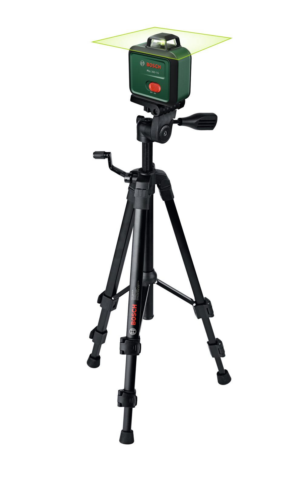 BOSCH laserski nivelir PLL 360-1G 3,6V 2,0Ah + staiv TT120 - Image 2