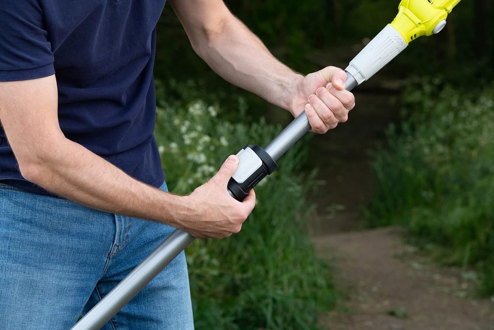 RYOBI aku teleskopske škare za grane RY18PLA-0 18V + GRATIS aku set 18V 2,5Ah - Slika 5