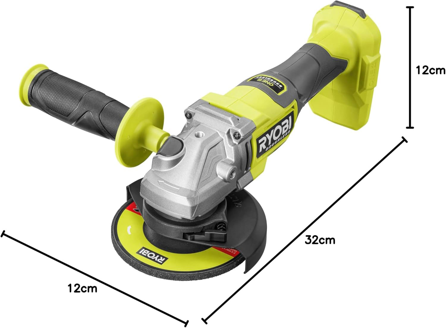 RYOBI aku kutna brusilica RAG18BL-0 18V bez baterije - Slika 3