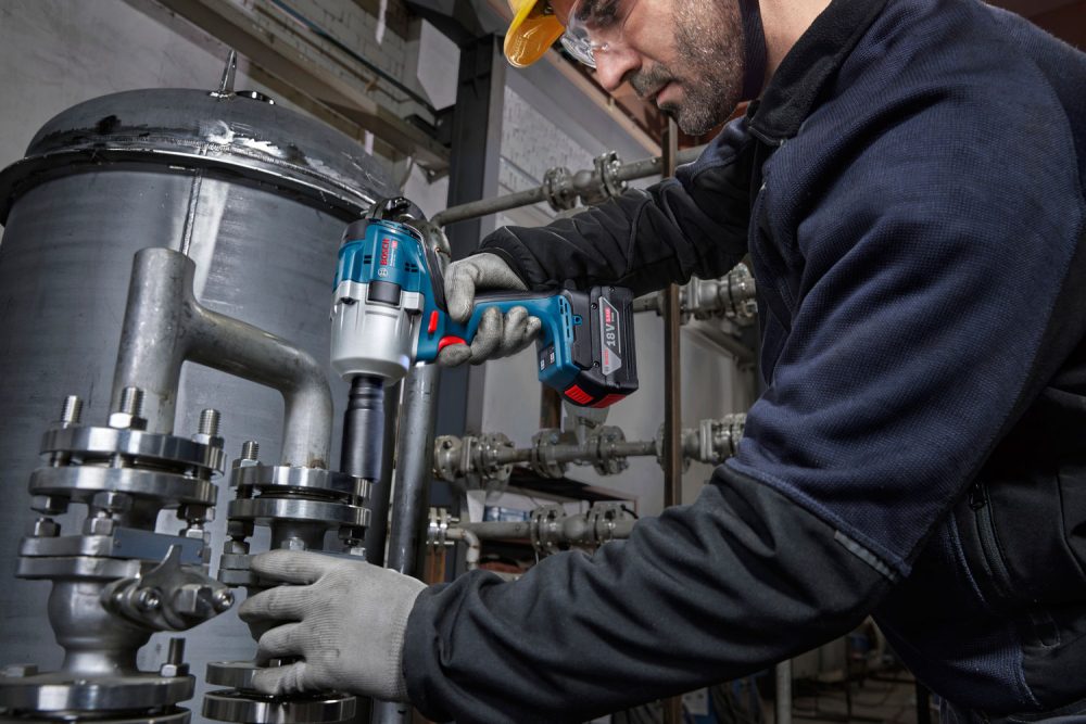 BOSCH aku udarni stezač GDS 18V-780 2xAku 18V 5,0Ah kovčeg - Image 4