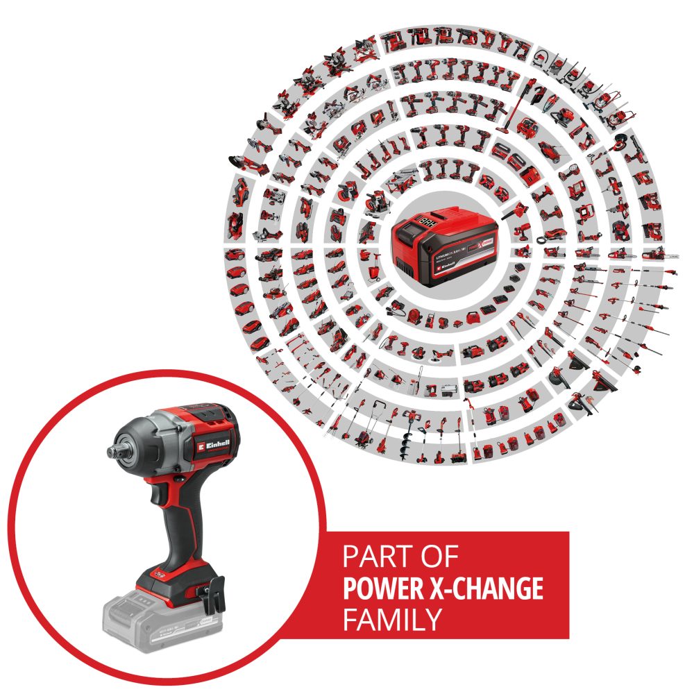 EINHELL aku udarni odvijač TP-CW 18/750-C Li BL PXC 18V bez baterije - Image 9