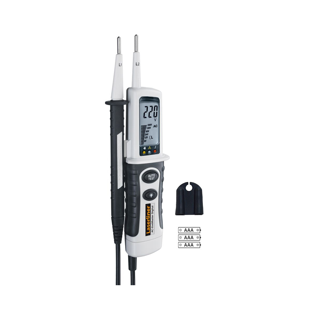 LASERLINER ispitivač napona dvopolni ActiveMaster Digital